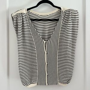 Ba&sh Sleeveless Knit Top Sz 1/Sm